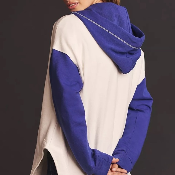 NWT Anthropologie Wharfside Hooded Sweatshirt Small - Picture 3 of 5